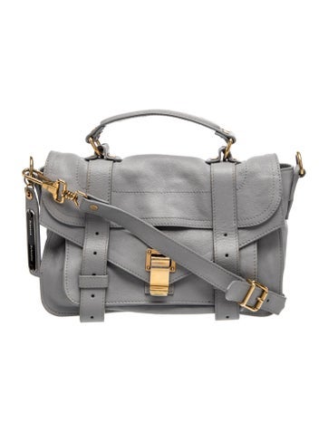 Leather Top Handle Bag