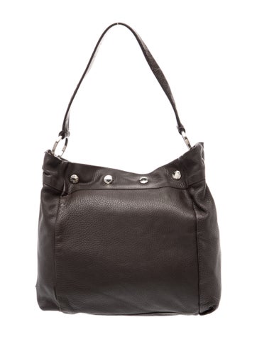 Vitello Daino Leather Shoulder Bag