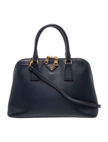 Saffiano Lux Leather Top Handle Bag
