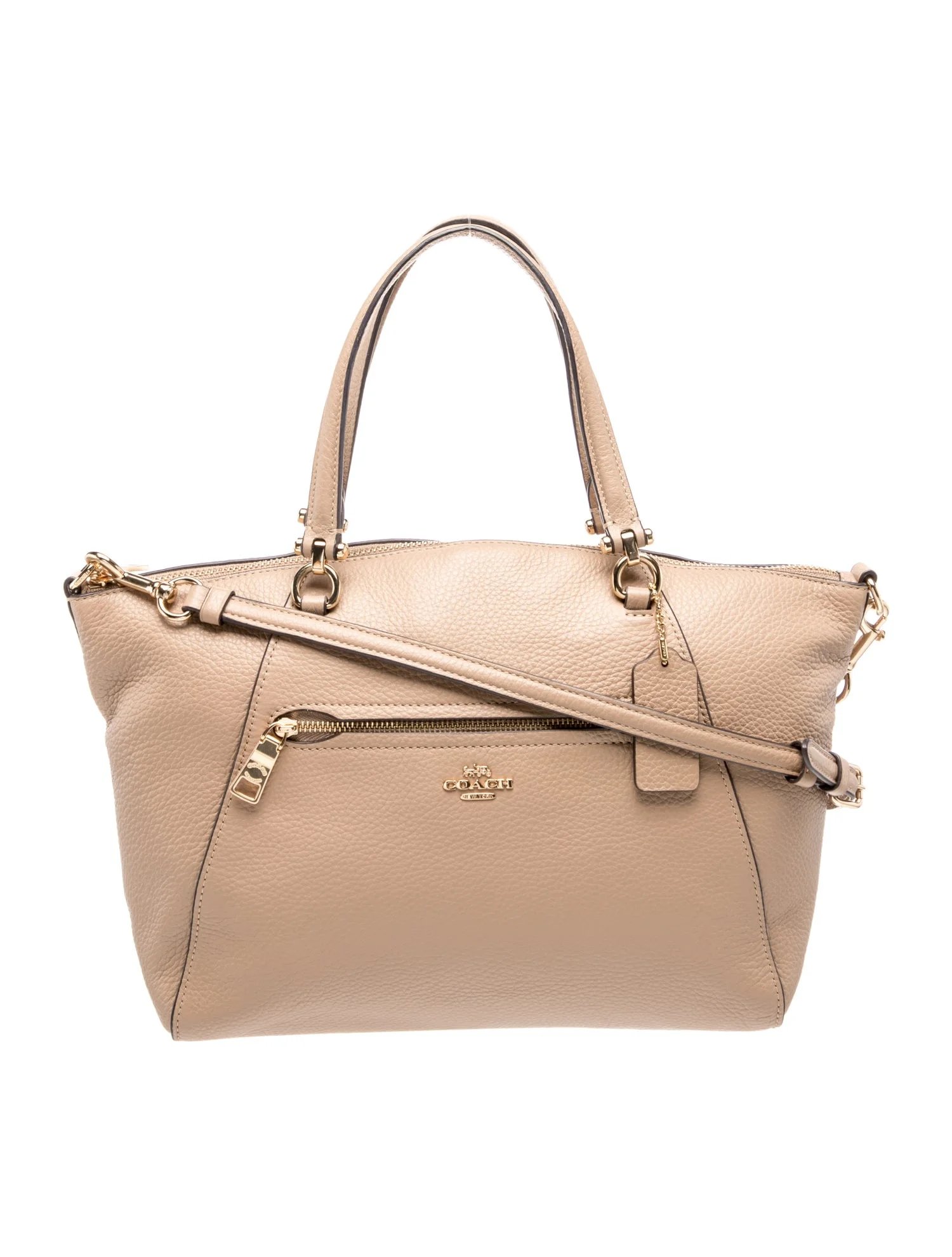 Leather Top Handle Bag