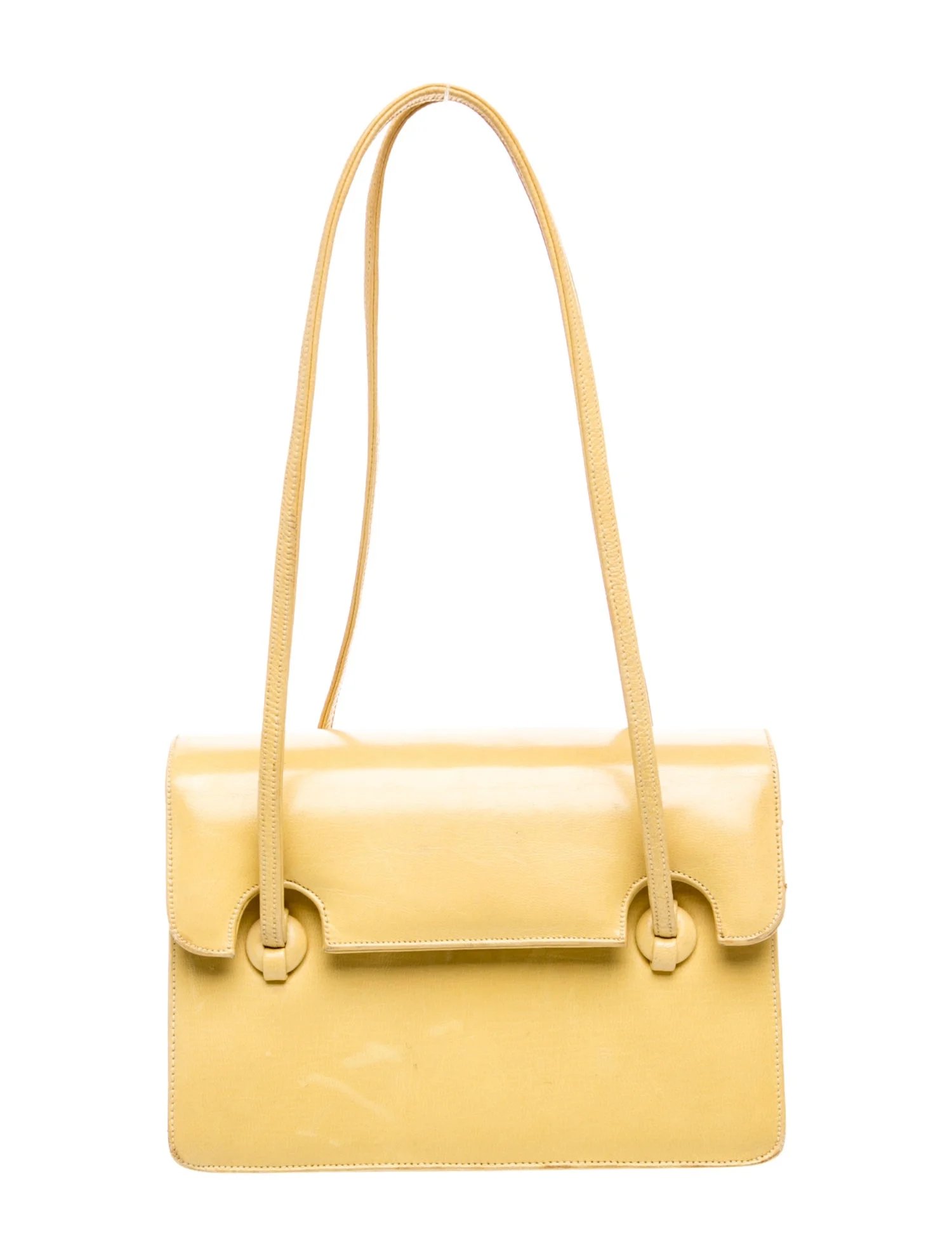 Judith Leiber Leather Top Handle Bag