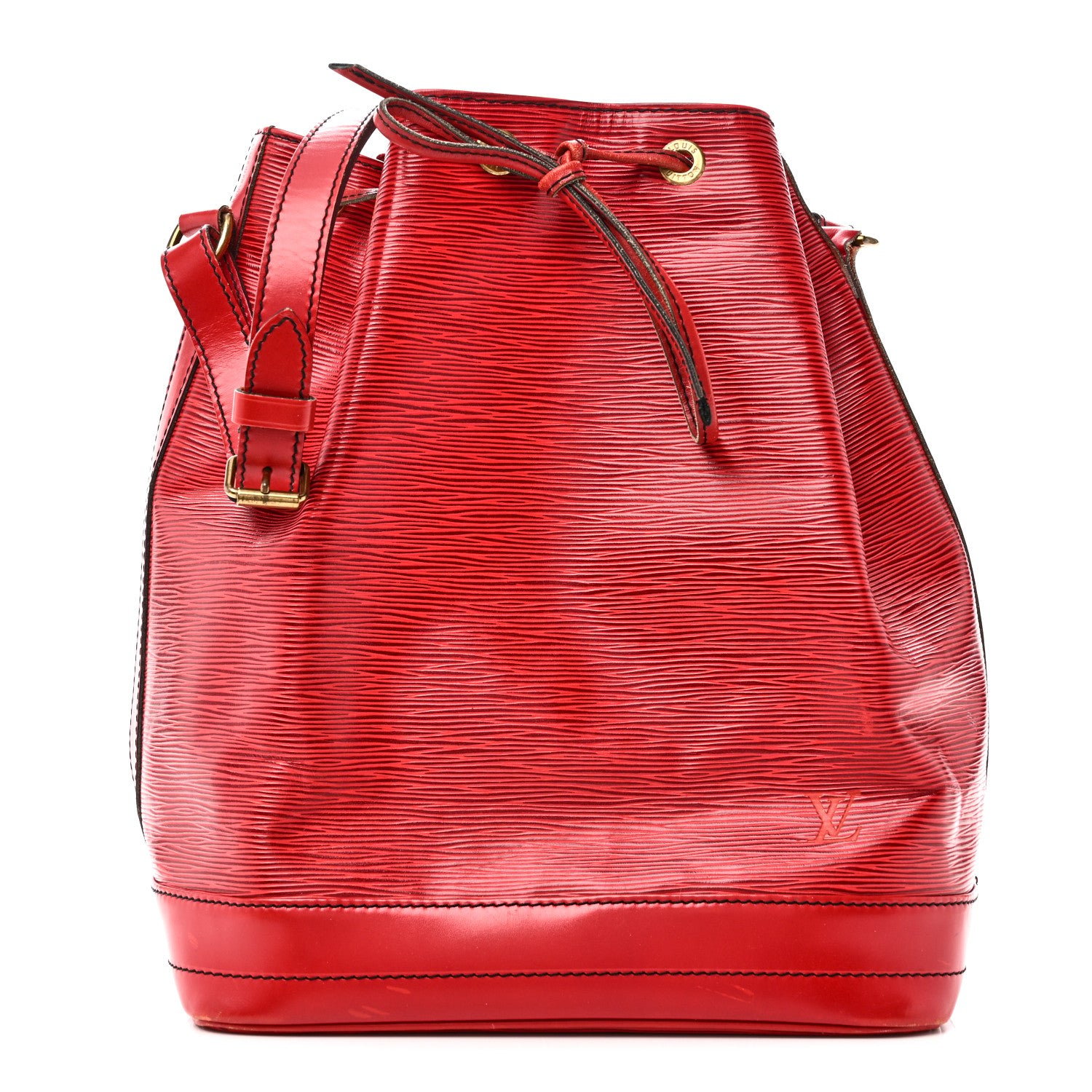 Louis Vuitton Epi Noe Castillan Red