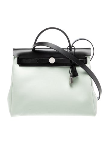 Hermes 2024 Toile Militaire Herbag Zip 31