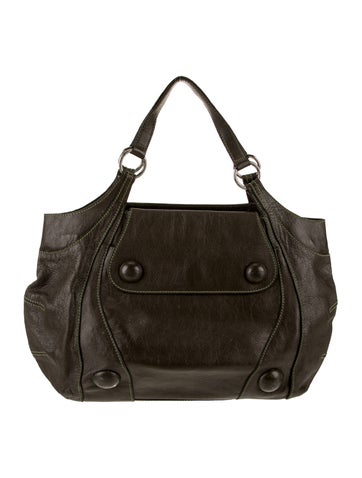 Anya Hindmarch Leather Top Handle Bag