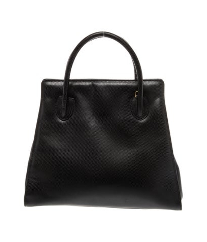Bottega Veneta Veneta Leather Top Handle Bag Vintage