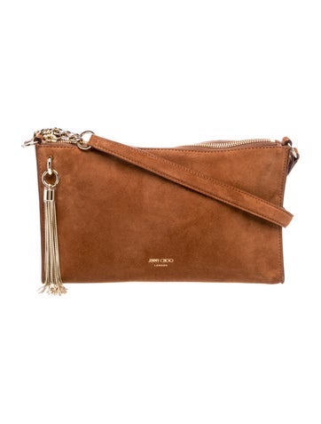 Suede Top Handle Bag