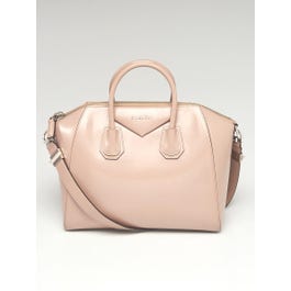 Givenchy Givenchy Beige Smooth Calfskin Leather Medium Antigona Bag