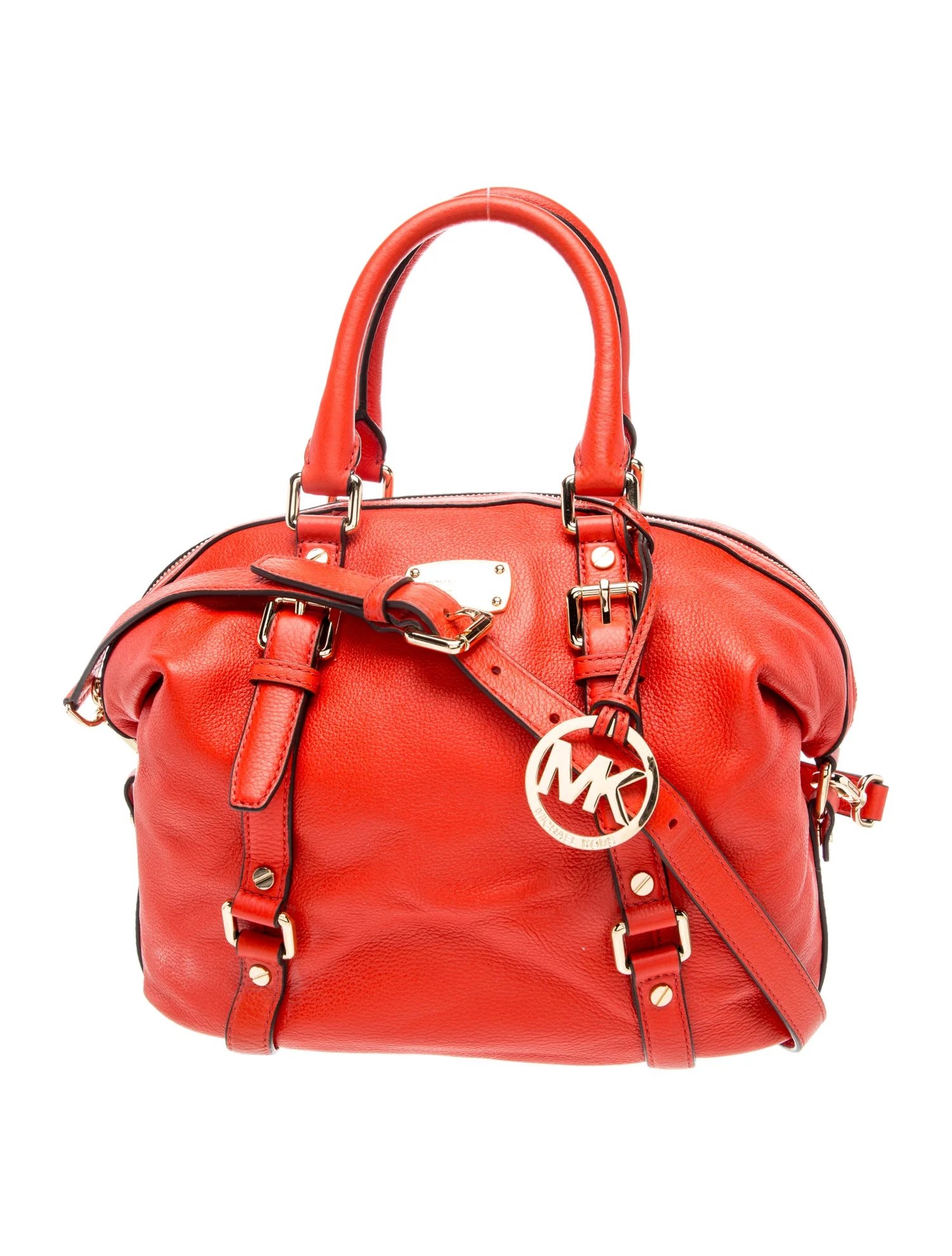 Leather Top Handle Bag