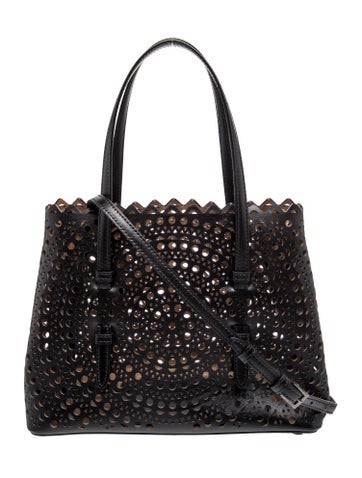 Leather Top Handle Bag