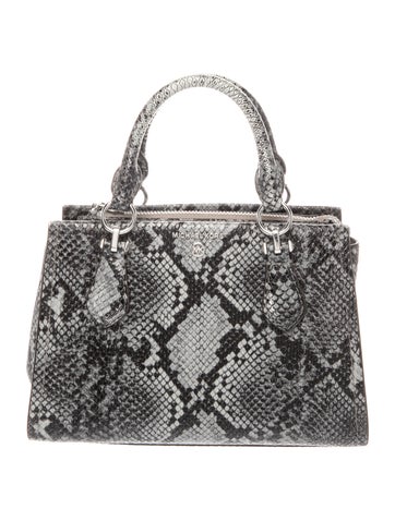 Leather Top Handle Bag
