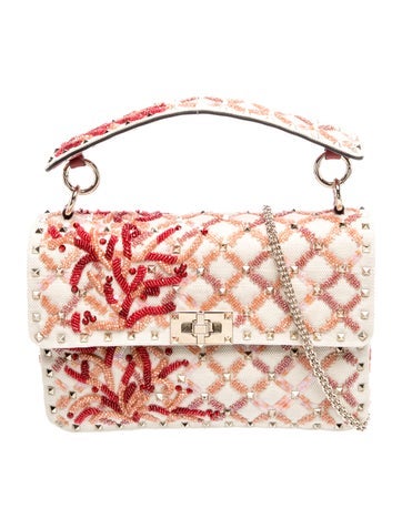 Rockstud Top Handle Bag