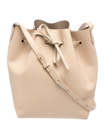 Mansur Gavriel Leather Bucket Bag