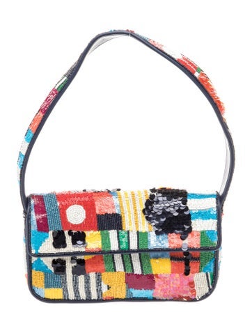 Satin Shoulder Bag