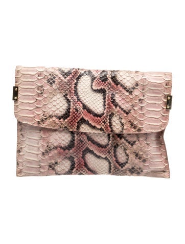 Snakeskin Clutch