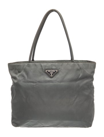 Tessuto Nylon Top Handle Bag