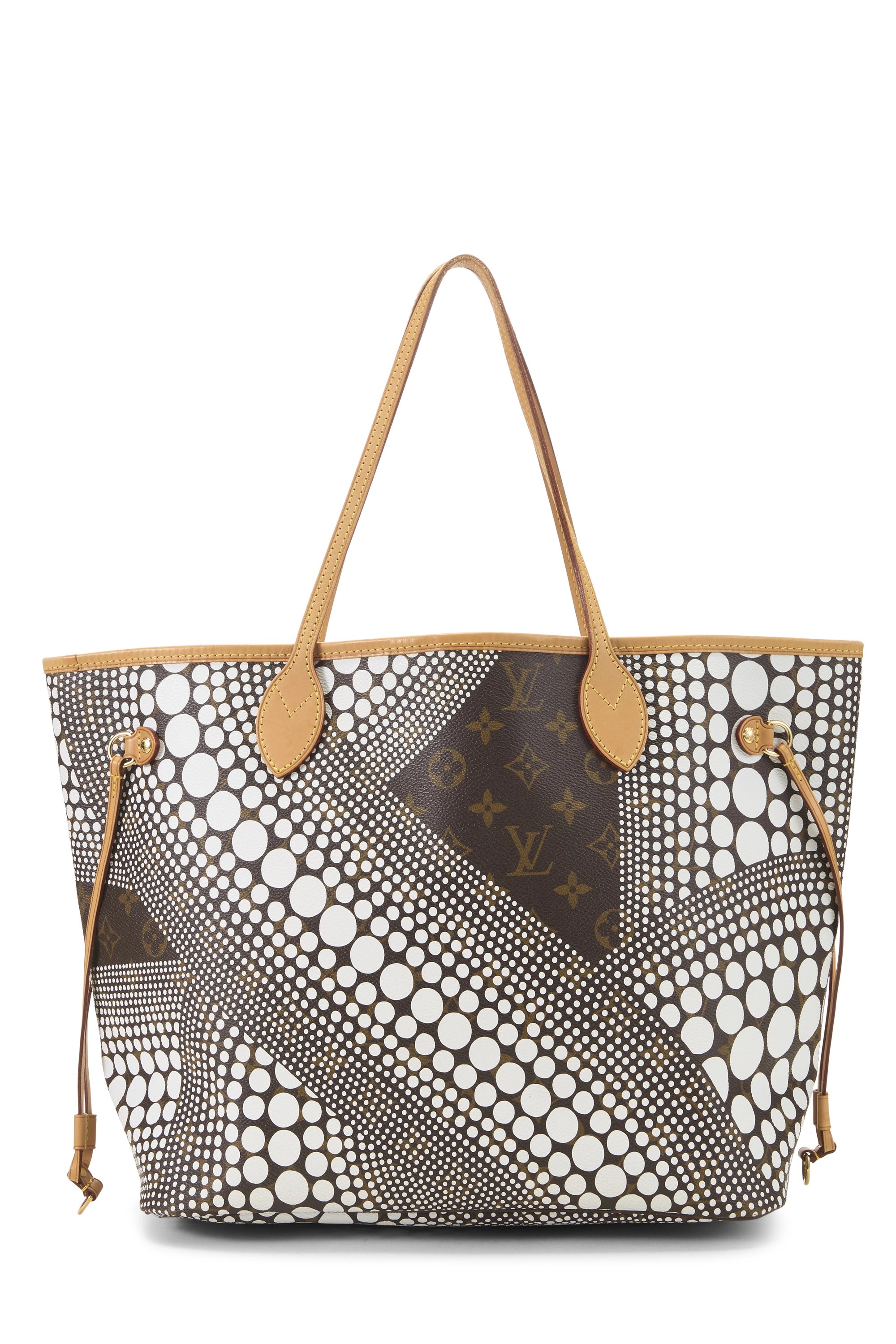Yayoi Kusama x Louis Vuitton Monogram White Infinity Dots Neverfull MM 