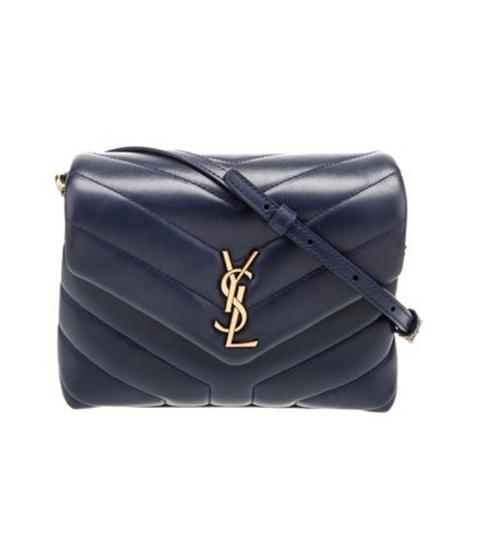 Saint Laurent Laurent Quilted Loulou Shoulder Bag Small