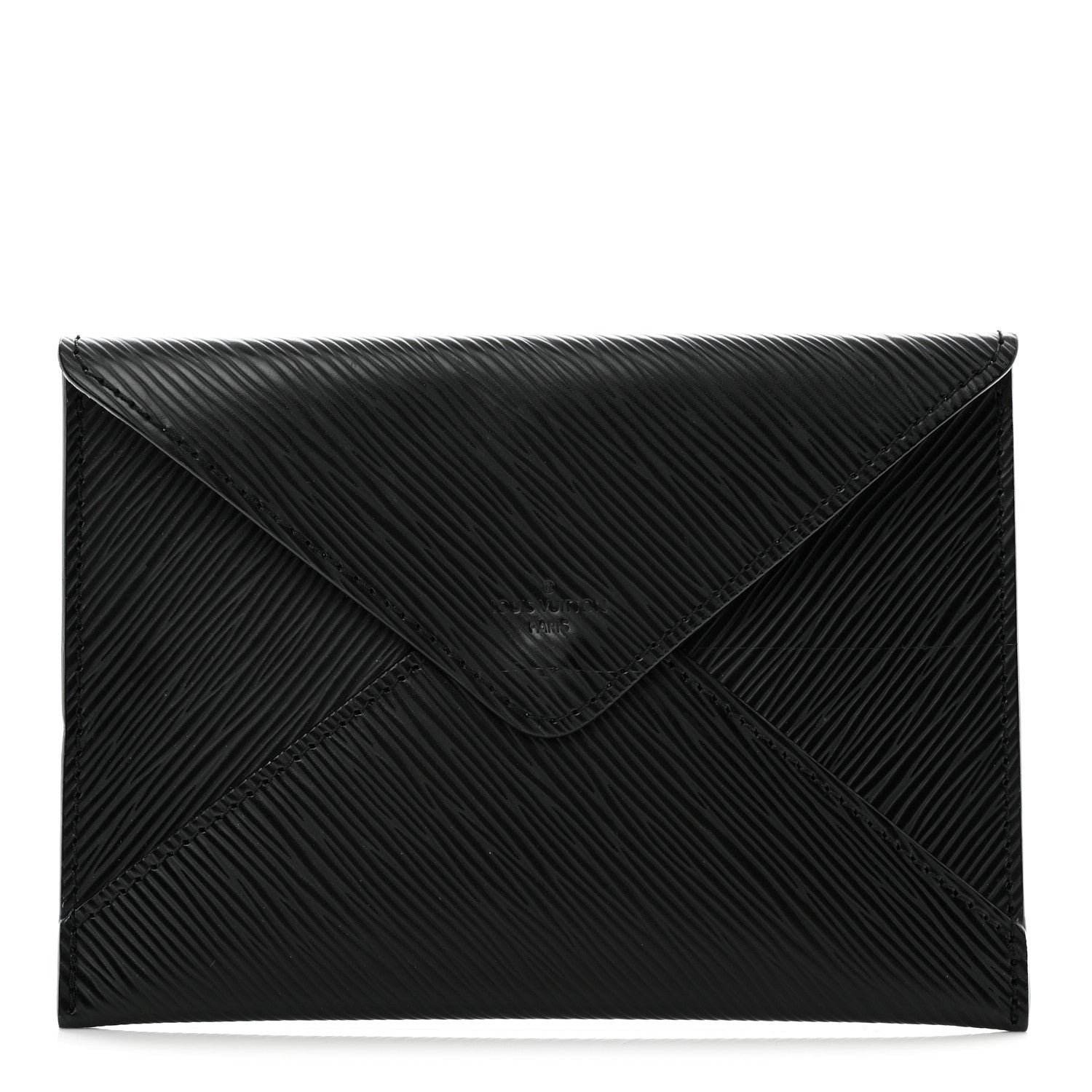 Louis Vuitton Epi Envelope Pouch Black