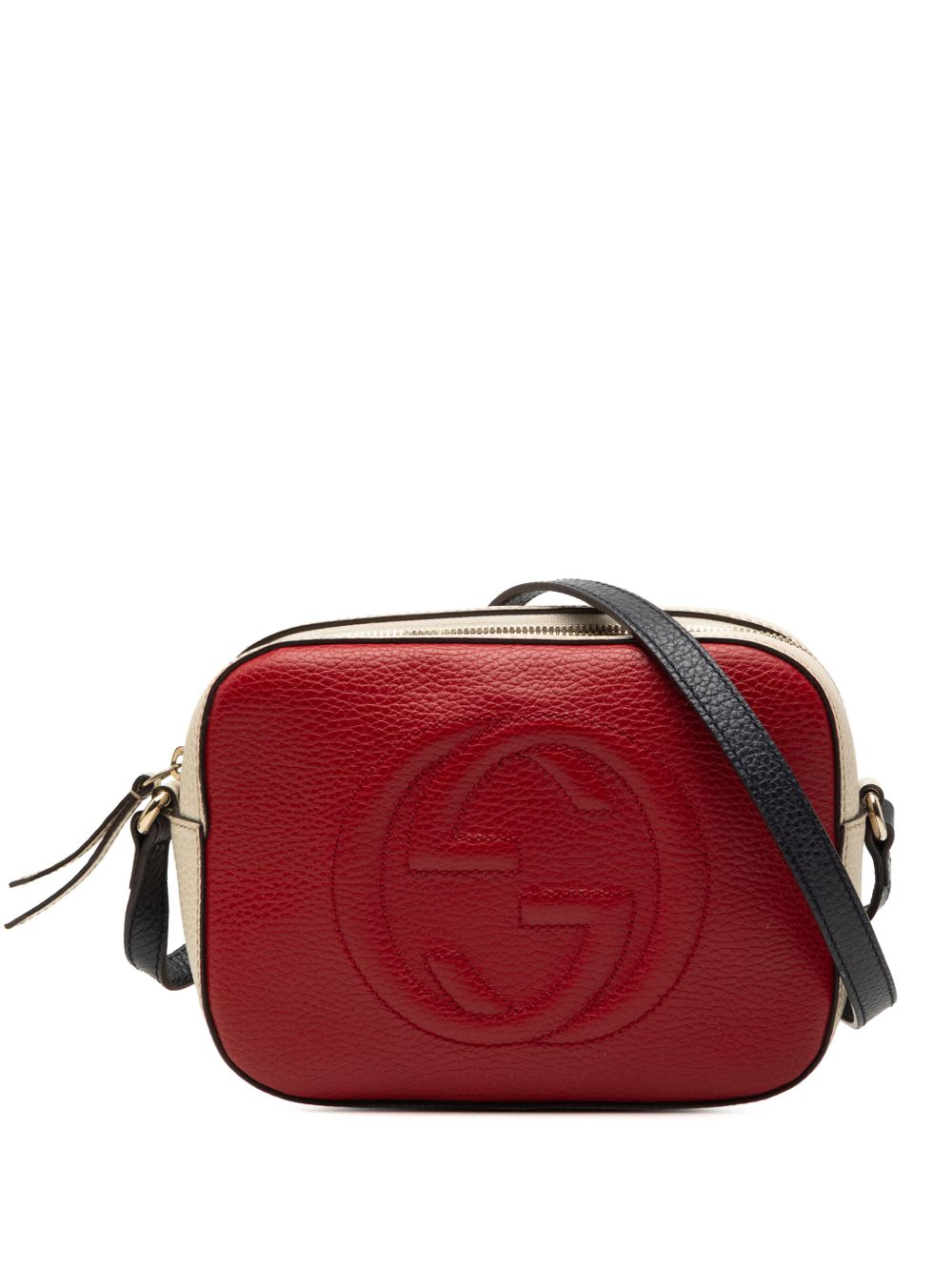 2000-2015 Small Tricolor Leather Soho Disco crossbody bag