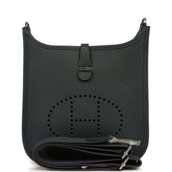 Hermes Evelyne 23 Gris Misty Clemence Palladium Hardware
