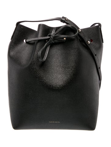 Leather Bucket Bag