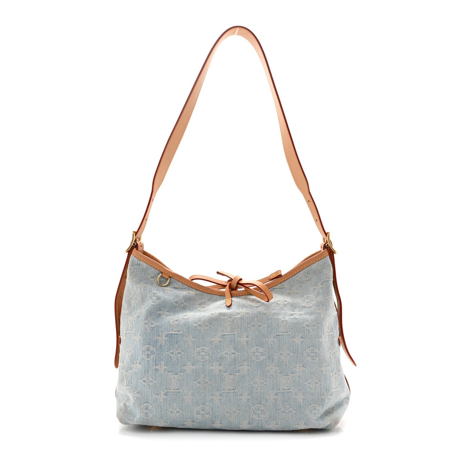 Louis Vuitton Louis Vuitton Monogram Denim CarryAll PM Sky Blue