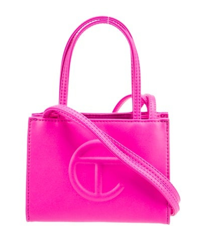 Telfar Vegan Leather Small Azalea Shopping Bag Small