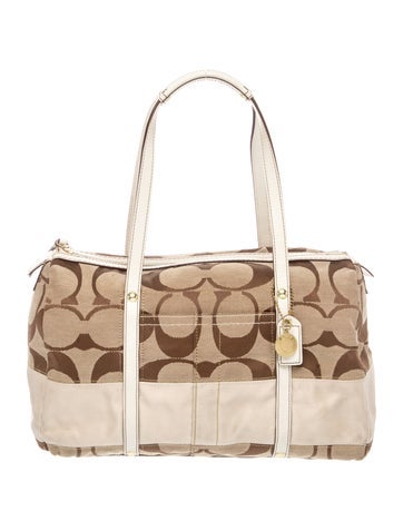 Canvas Top Handle Bag