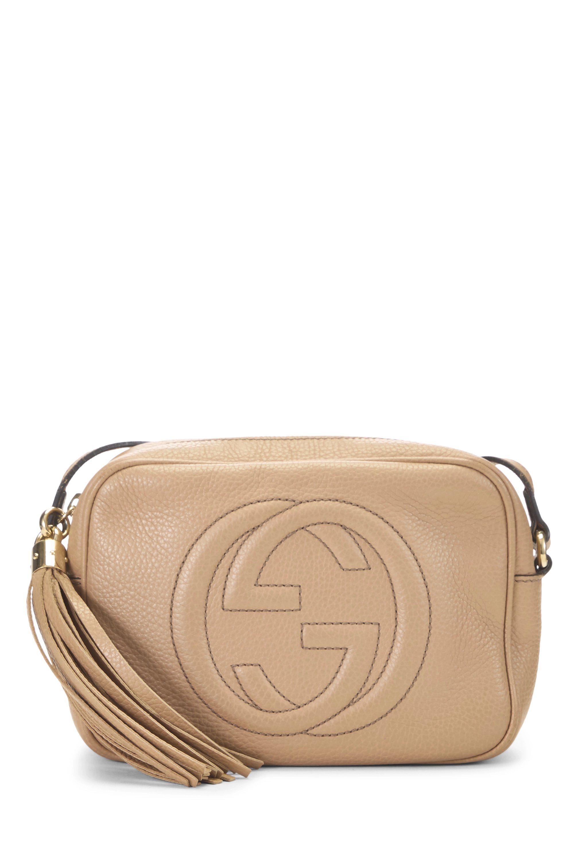 Beige Leather Soho Disco