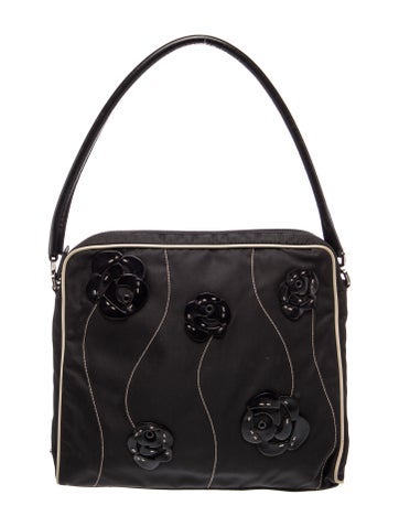 Tessuto Nylon Fiori Vintage