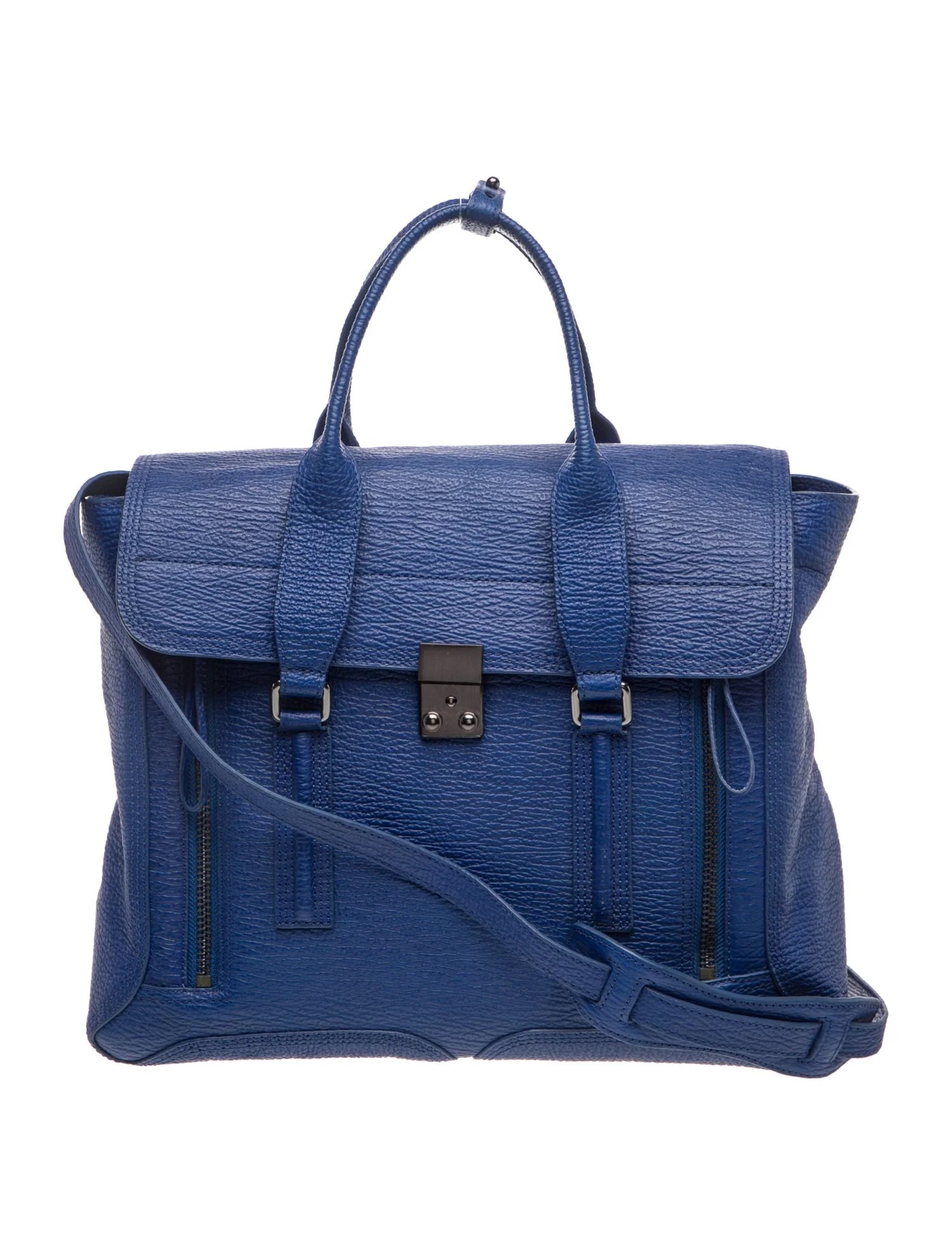 Leather Top Handle Bag