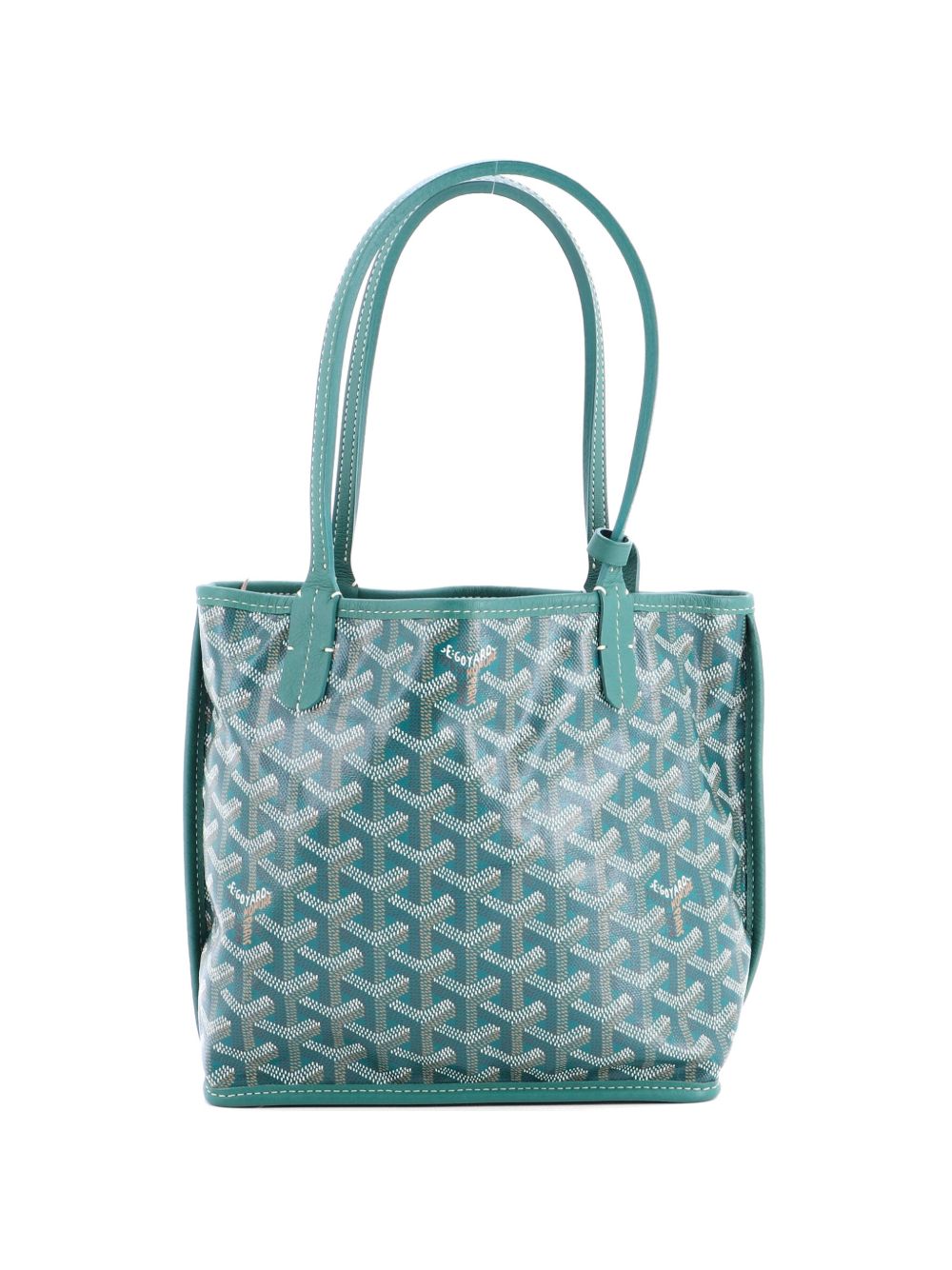Anjou Reversible Tote Coated Canvas Mini satchel