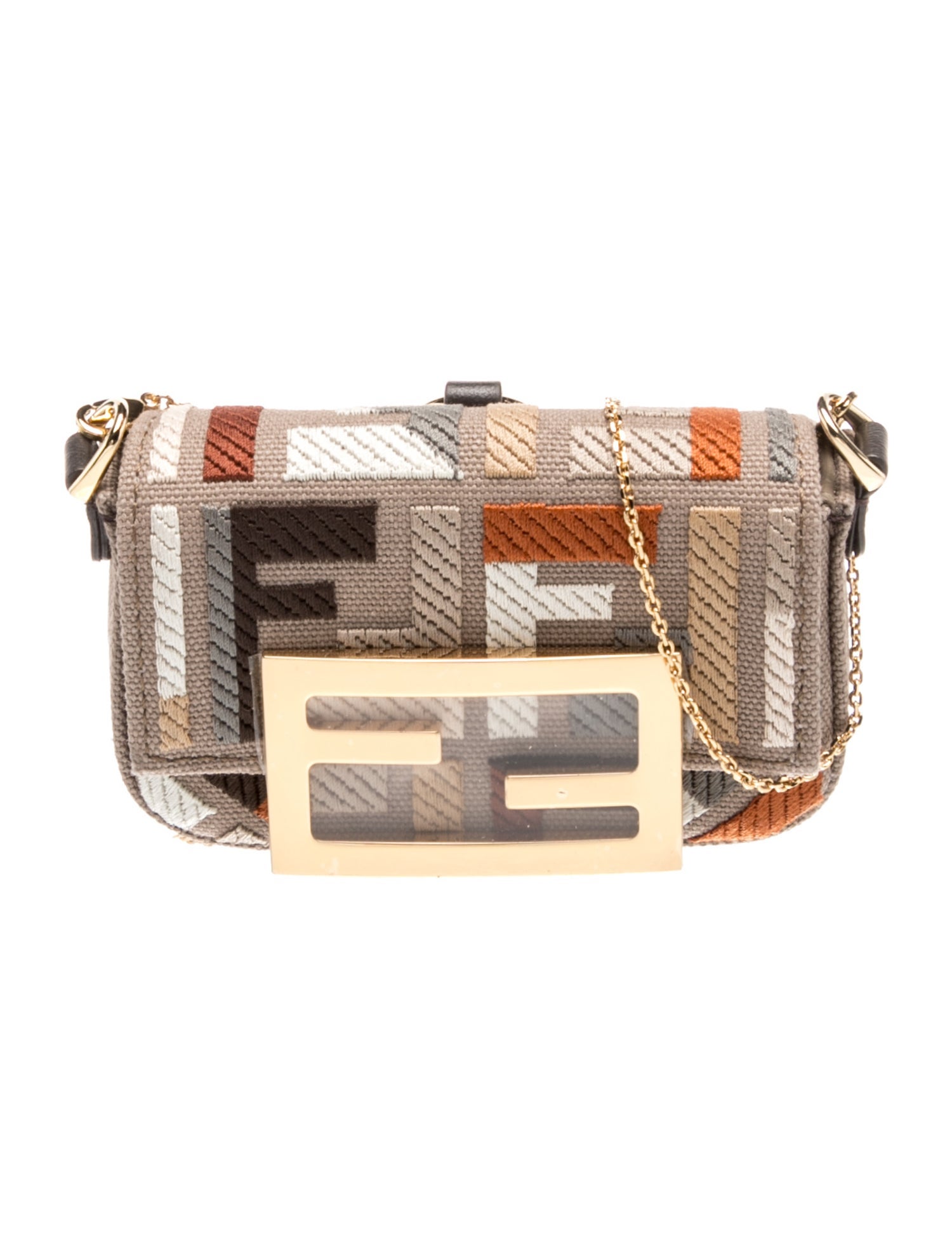 Zucca FF Crossbody Bag Nano 2024