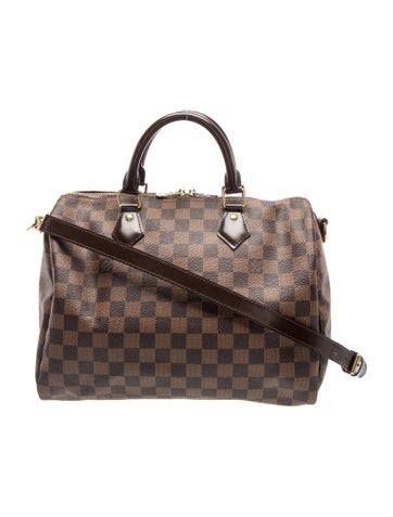 Damier Ebene Speedy Bandouliere 30