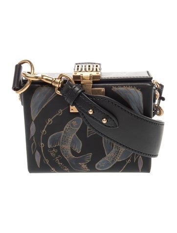 Leather Lockbox Zodiac Pisces