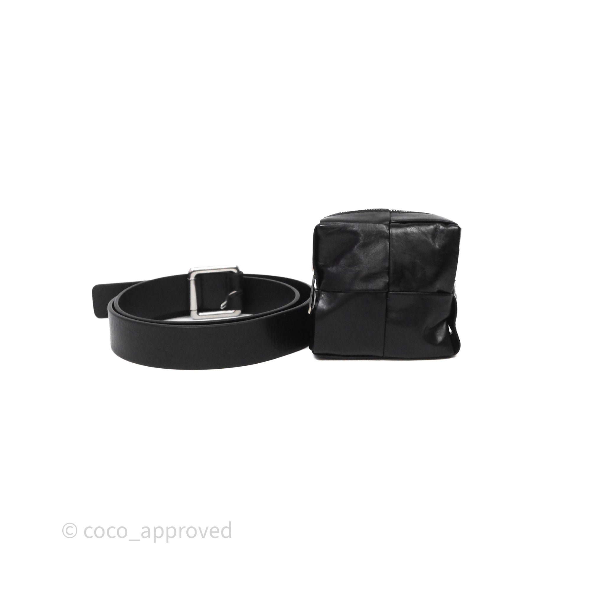 Bottega Veneta Cassette Belt Bag Black