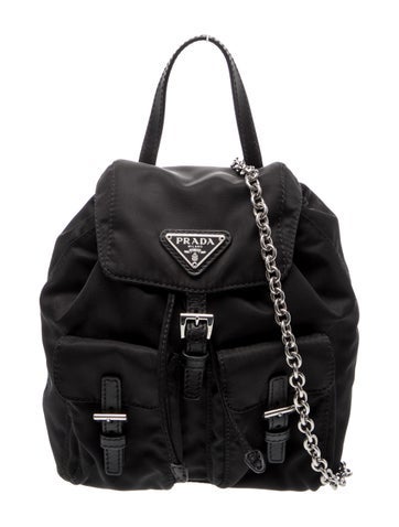 Prada Vela Nylon Backpack