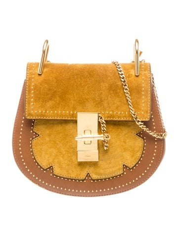 Leather Drew bag Mini