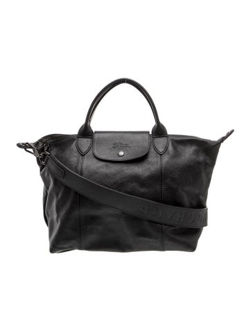 Leather Top Handle Bag
