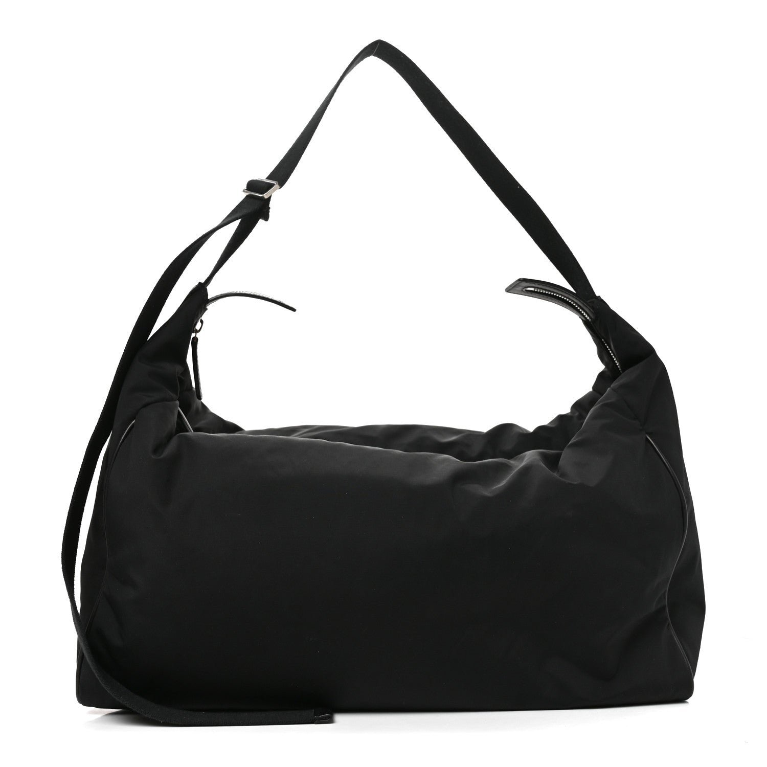 The Row Nylon E/W Logan Bag Black