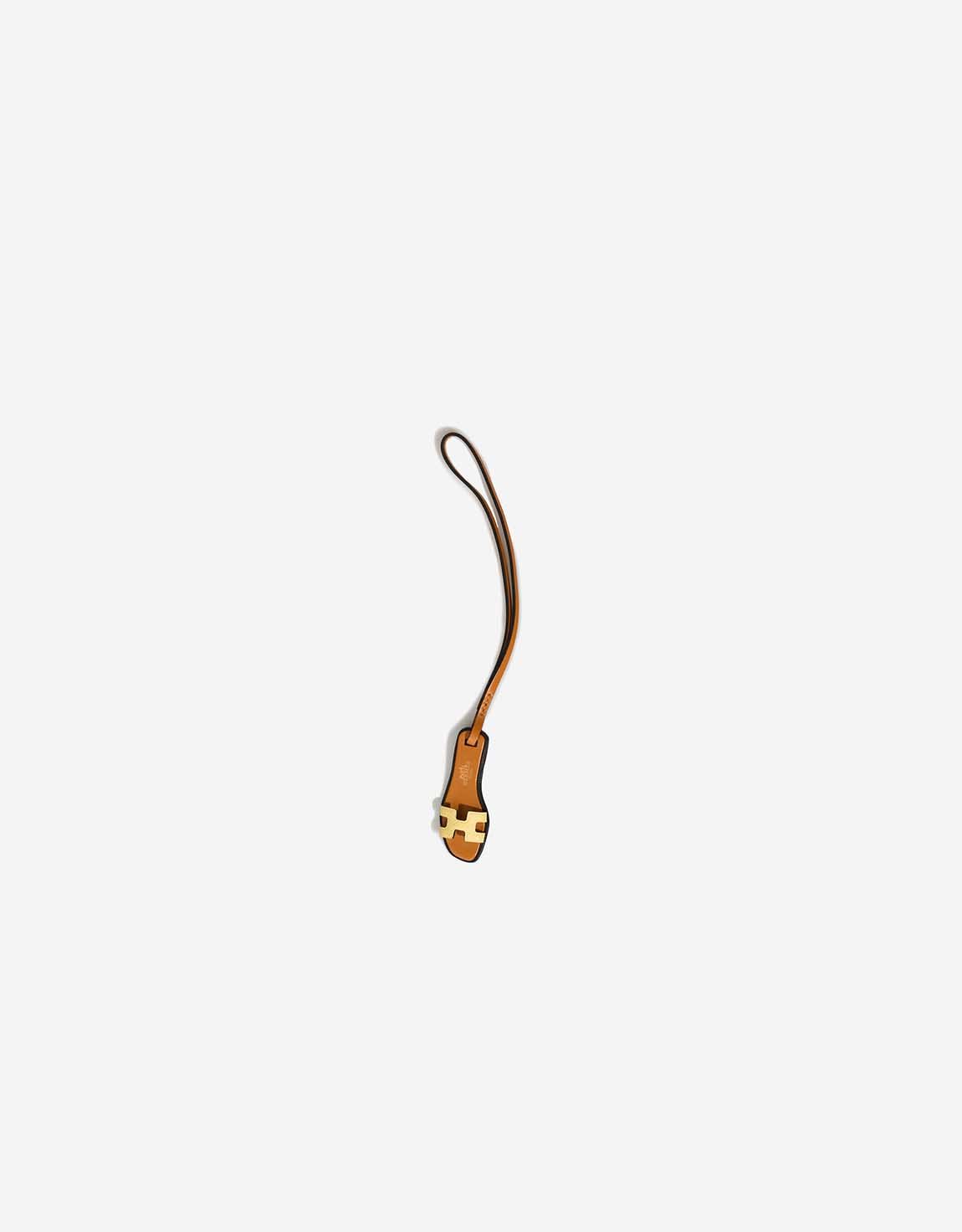 Hermes 
		Oran Epsom / Swift Limoncello / Gold    