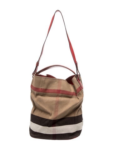 Exploded Check Shoulder Bag