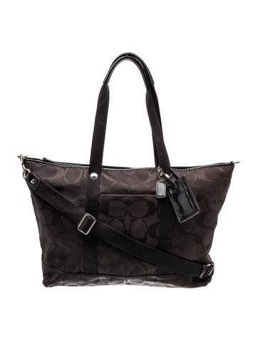 Coach GG Nylon Weekender Bag
