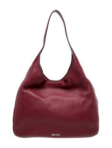 Prada Vitello Daino Leather Shoulder Bag