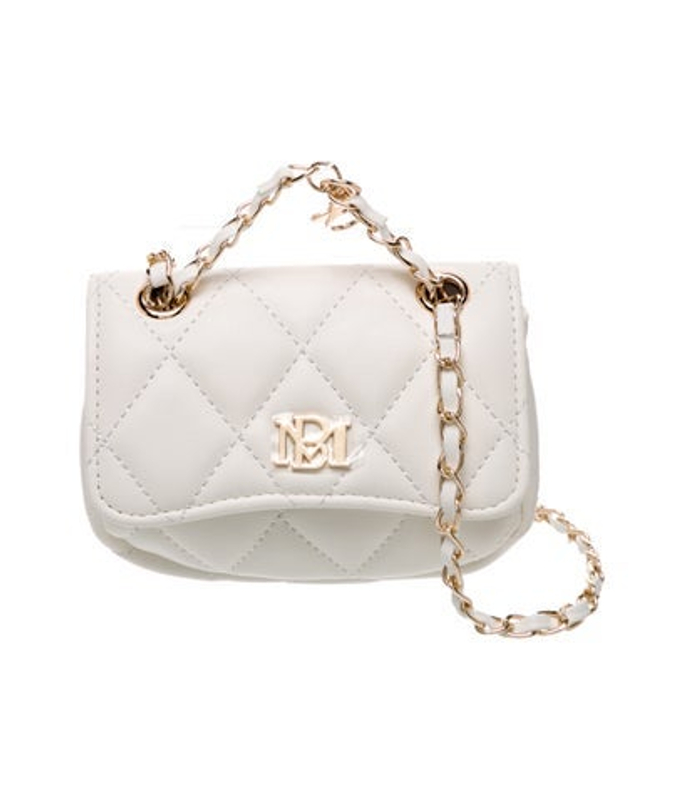 Badgley Mischka Mischka Leather Evening Bag