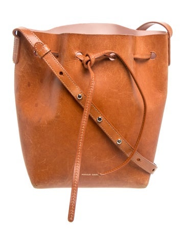 Leather Bucket Bag