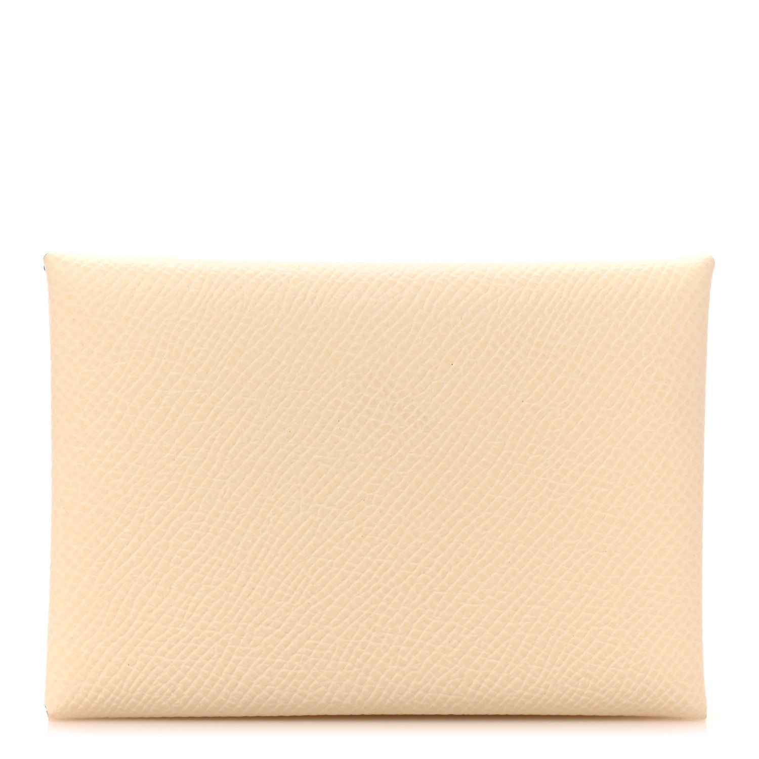 Hermes Epsom Verso Calvi Duo Card Case Nata Jaune Poussin