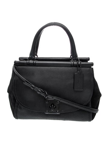 Leather Top Handle Bag