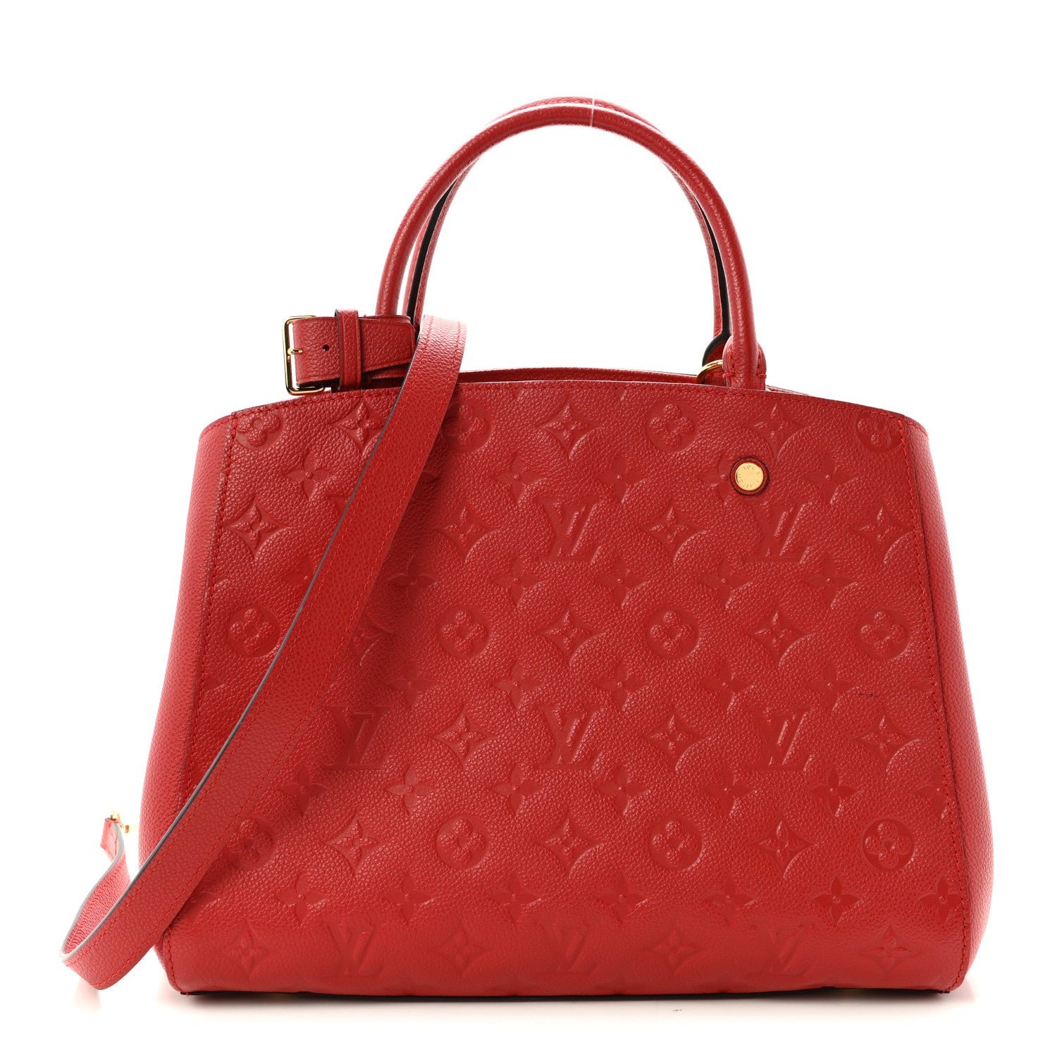 Louis Vuitton Louis Vuitton Empreinte Montaigne MM Cherry