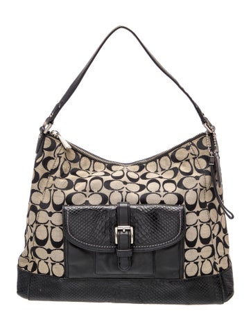 Coach Monogram Shoulder Bag